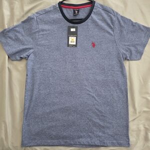 Men's Blue Striped Shirt - U.S. POLO ASSN - Medium - New With Tags / $34 MSRP